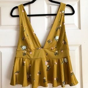 Urban Outfitters floral tank